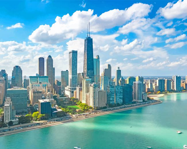 John Hancock Building Chicago New Painting By Numberss.png