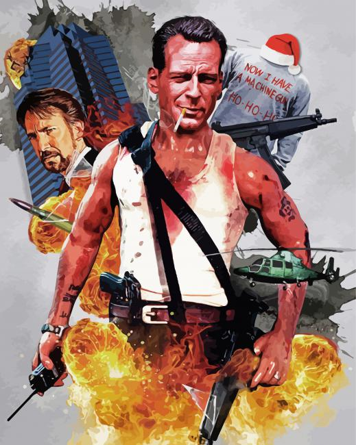 John Mcclane Poster Painting By Numberss.png