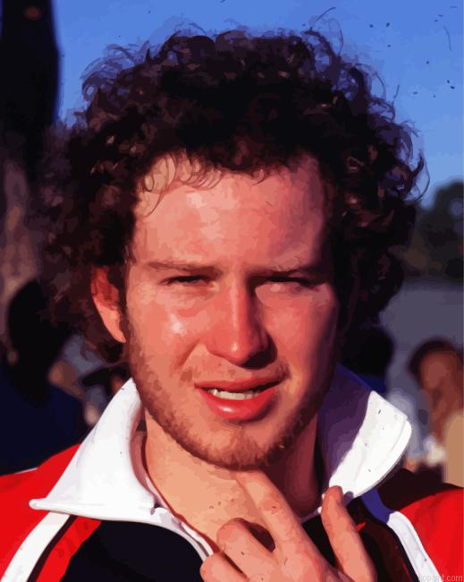 John Mcenroe Tennis Player Painting By Numberss.png
