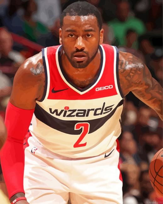 John Wall Wizards Painting By Numberss.png