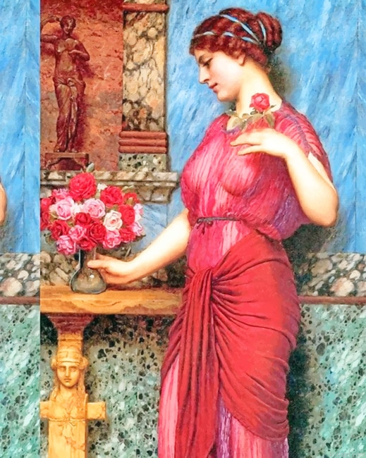 John William Godward Art New Painting By Numberss.png