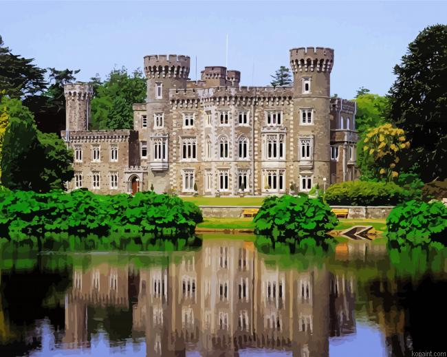 Johnstown Castle In Wexford Painting By Numberss.png