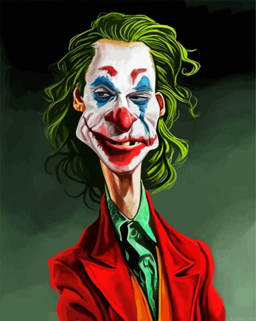 Joker Caricature Paint By Numbers.png
