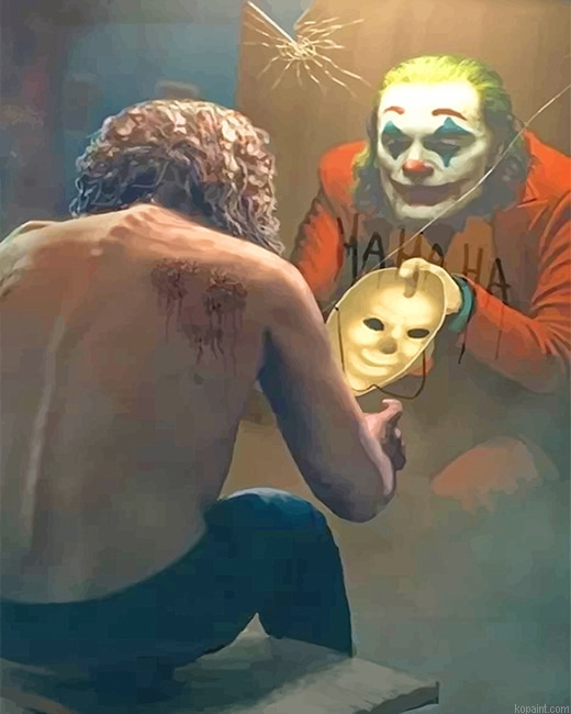 Joker In The Mirror New Painting By Numberss.png