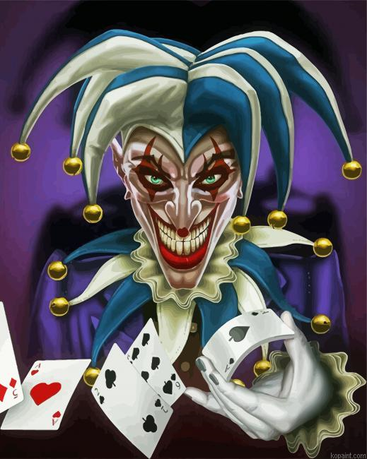 Joker Jester Painting By Numberss.png