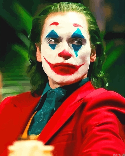 Joker Portrait New Painting By Numberss.png