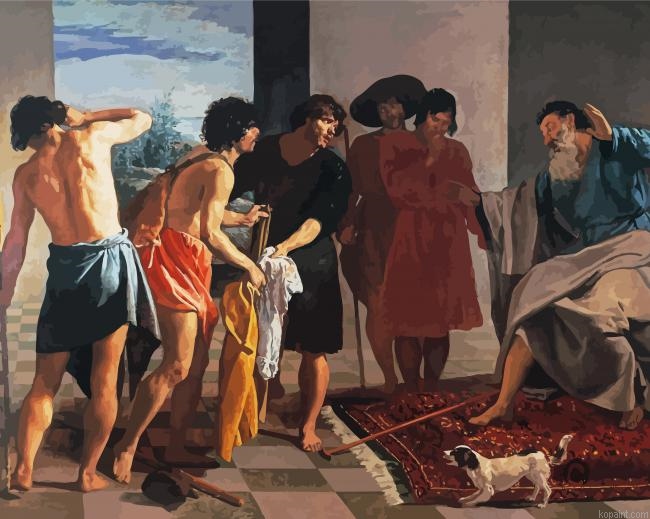 Josephs Tunic By Velazquez Painting By Numberss.png