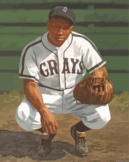 Josh Gibson Negro Painting By Numberss.png