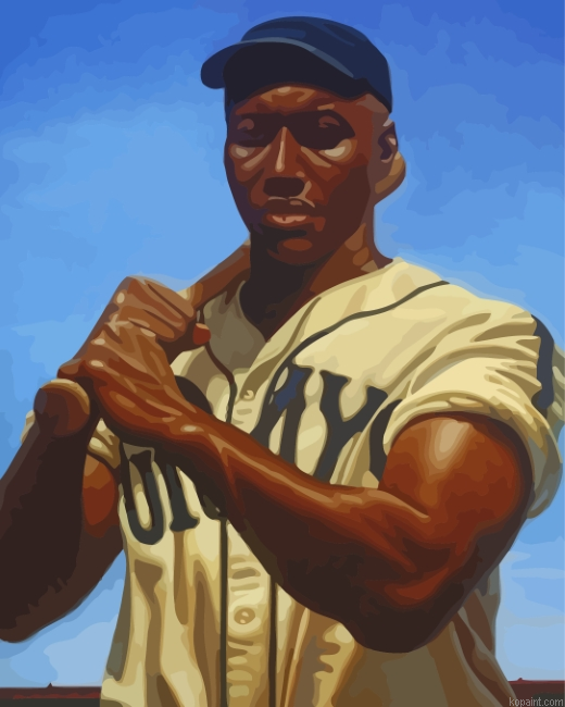 Josh Gibson Player Painting By Numberss.png