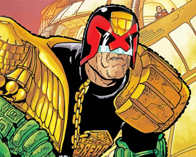 Judge Dredd Film Painting By Numberss.png