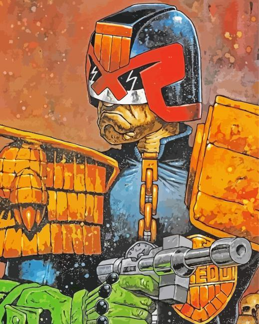 Judge Dredd Painting By Numberss.png