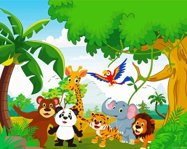 Jungle Safari Painting By Numberss.png