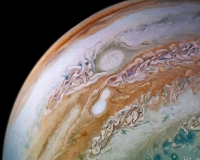 Jupiter Space Painting By Numberss.png