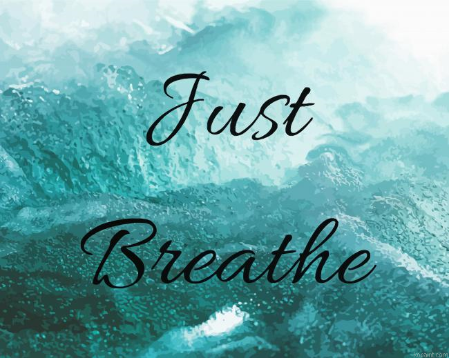 Just Breathe Paint By Numbers