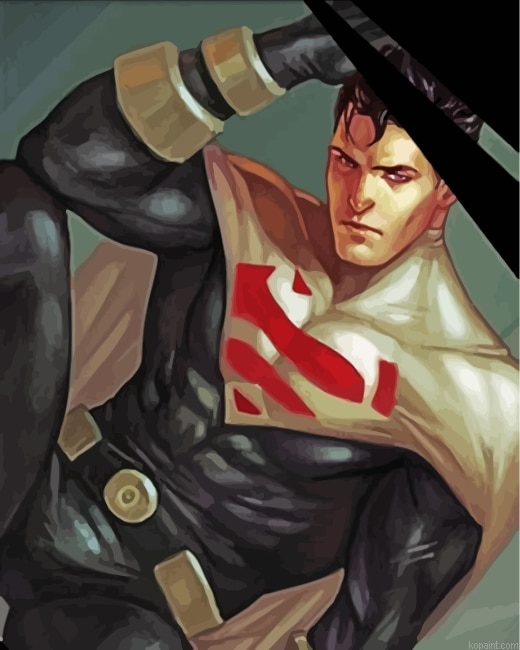 Justice Lord Superman Painting By Numberss.png