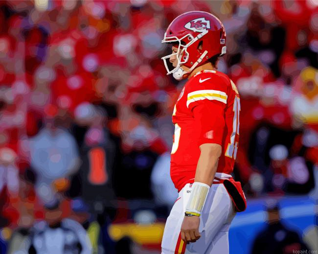 Kc Chiefs Footballer Painting By Numberss.png