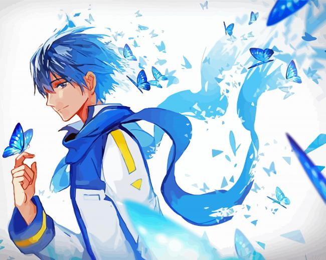 Kaito Vocaloid Painting By Numberss.png