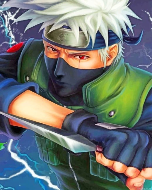 Kakashi Animes Painting By Numberss.png