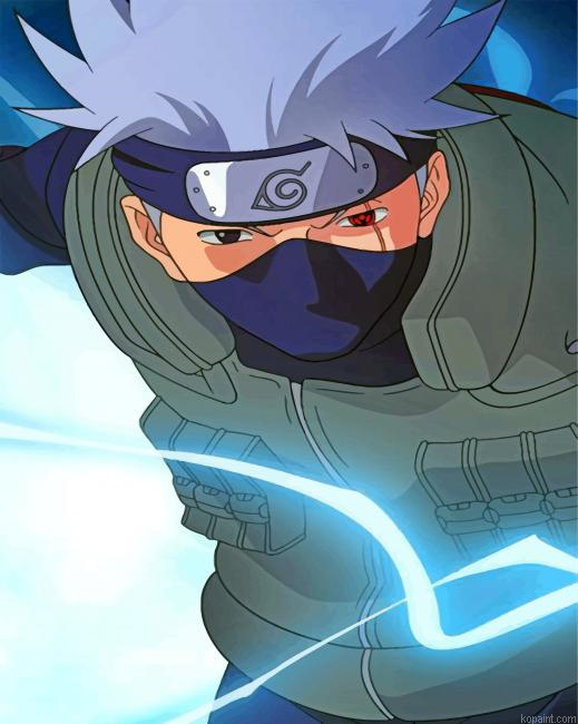 Kakashi Naruto Painting By Numberss.png