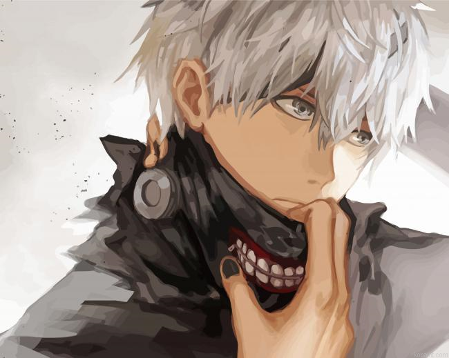 Kaneki Ken Painting By Numberss.png