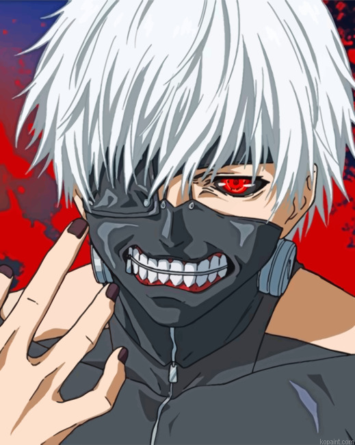 Kaneki Tokyo Ghoul Painting By Numberss.png