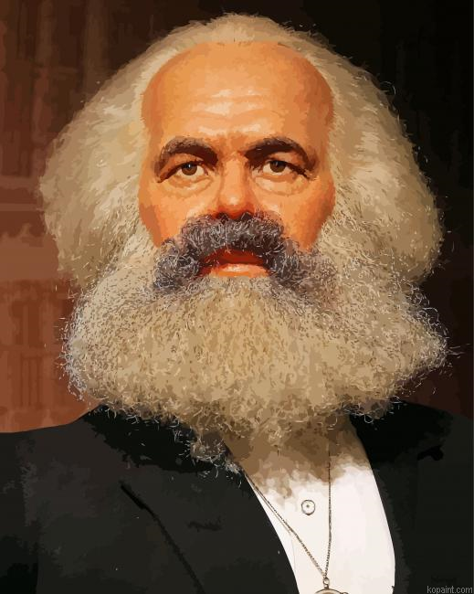 Karl Marx Art Painting By Numberss.png