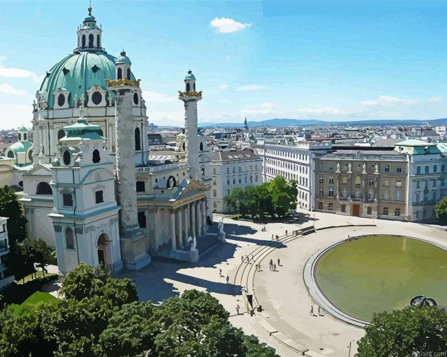 Karlskirche Buildings Paint By Numbers.png