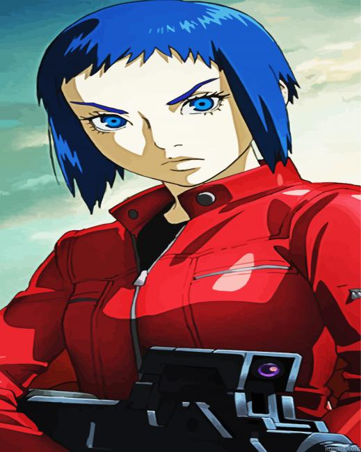 Kasuga Arise Anime Character Paint By Numbers