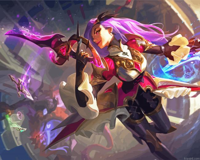 Katarina League Of Legends Game Paint By Numbers.png