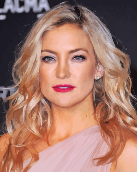 Kate Hudson Paint By Numbers