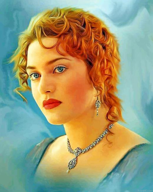 Kate Winslet Titanic Painting By Numberss.png