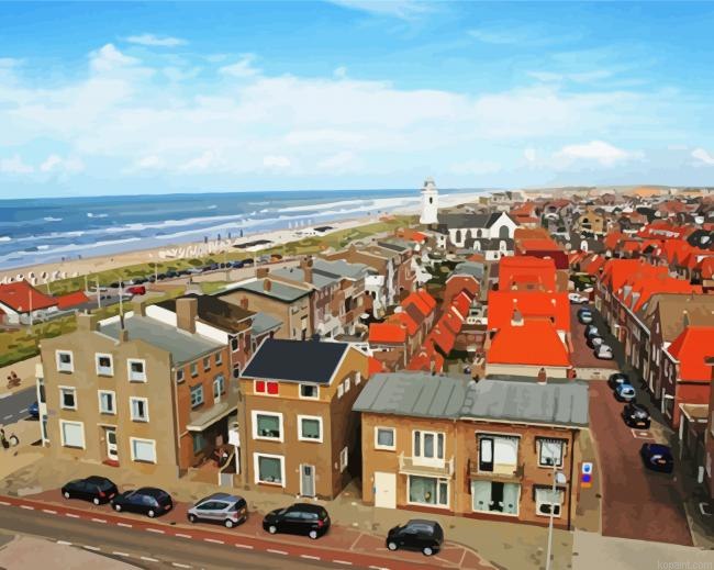 Katwijk City Painting By Numberss.png