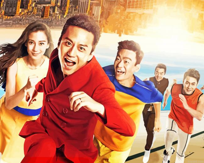 Keep Running Tv Serie Painting By Numberss.png