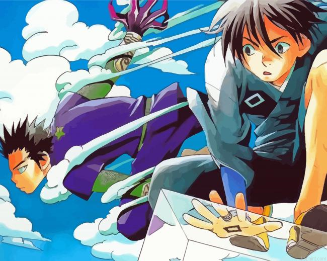 Kekkaishi Painting By Numberss.png