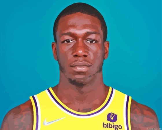 Kendrick Nunn Basketball Player Painting By Numberss.png