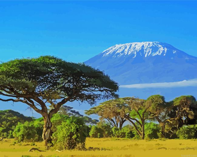 Kenya Landscape Painting By Numberss.png