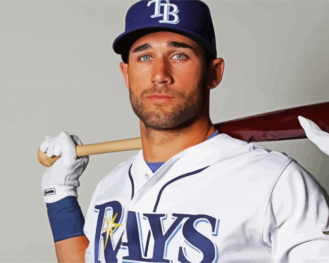 Kevin Kiermaier Rays Painting By Numberss.png