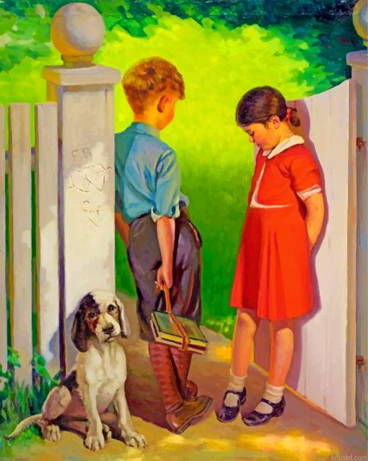 Kids In Love Painting By Numberss.png