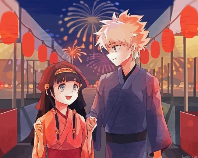 Killua And Alluka Painting By Numberss.png