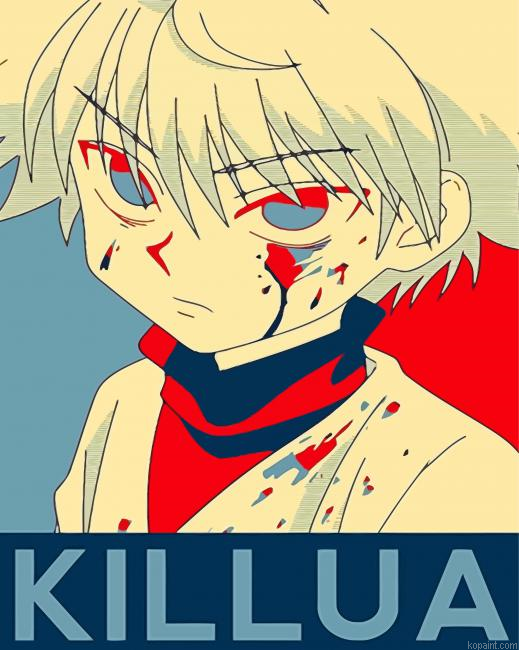 Killua Hunter X Hunter Painting By Numberss.png