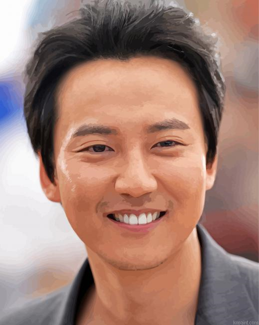 Kim Nam Gil South Korean Actor Painting By Numberss.png