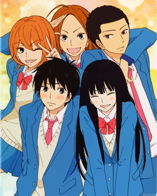 Kimi Ni Todoke Anime Painting By Numberss.png
