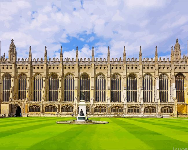 King S College Chapel Cambridgeshire Painting By Numberss.png