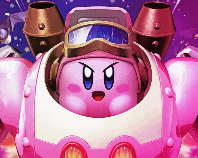 Kirby Robot Painting By Numberss.png