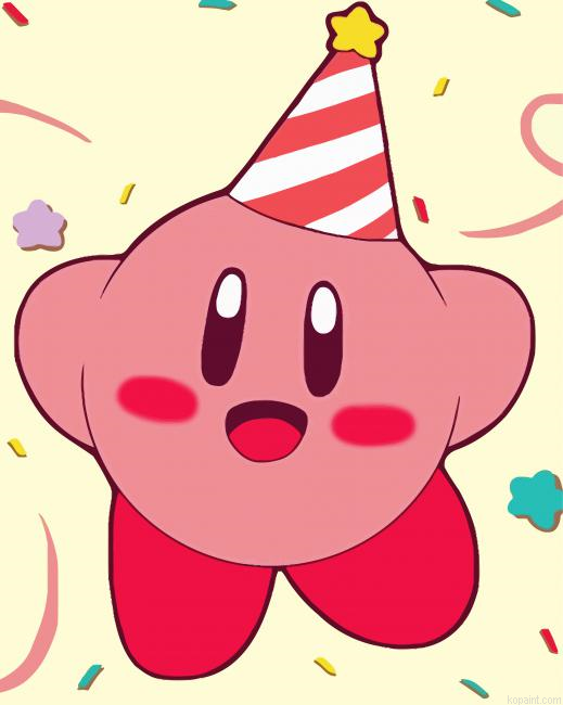 Kirby Video Game Painting By Numberss.png