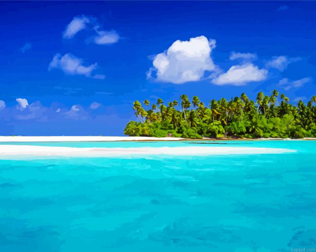 Kiritimati Caribbian Island Painting By Numberss.png