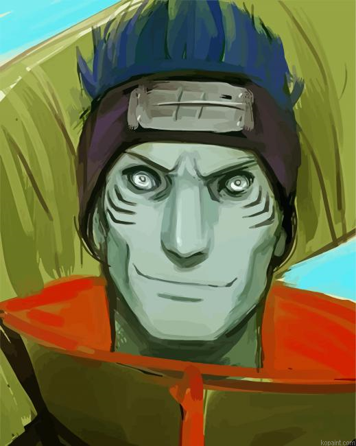 Kisame Anime Manga Painting By Numberss.png