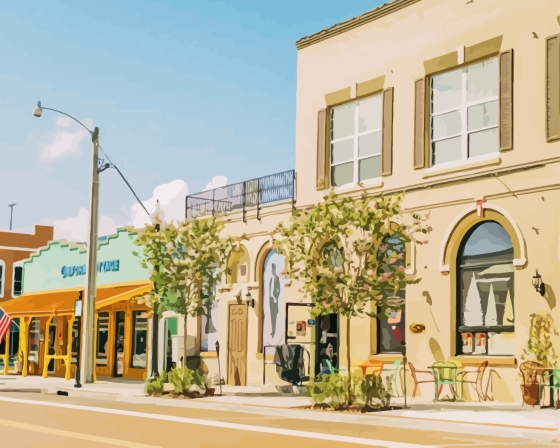 Kissimmee Downtown Painting By Numberss.png