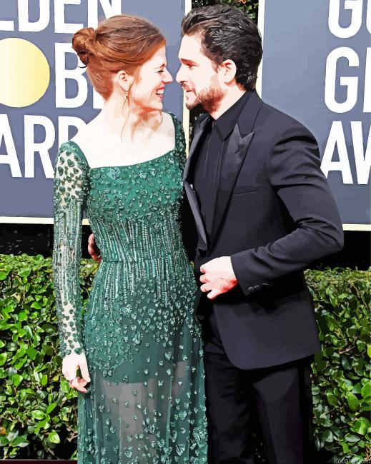 Kit Harington And Rose Leslie Painting By Numberss.png