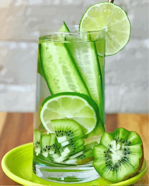 Kiwi And Lime Juice Painting By Numberss.png